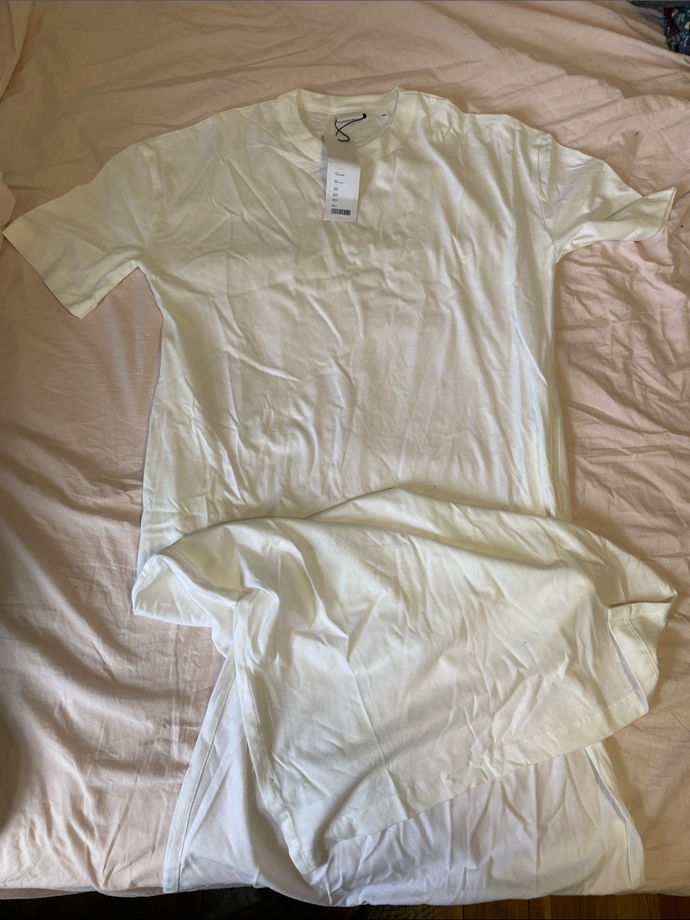 Kotn long white dress with pockets NWT